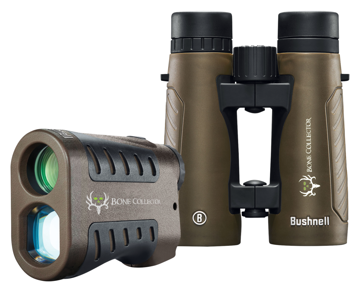 Bushnell Bone Collector 850 Rangefinder and 10x42 Binoculars Combo