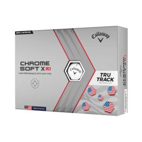 Callaway Chrome Soft X LS USA TruTrack Golf Balls