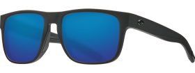 Costa Del Mar Spearo 580G Polarized Sunglasses, Men's, Blackout/Blue Mirror