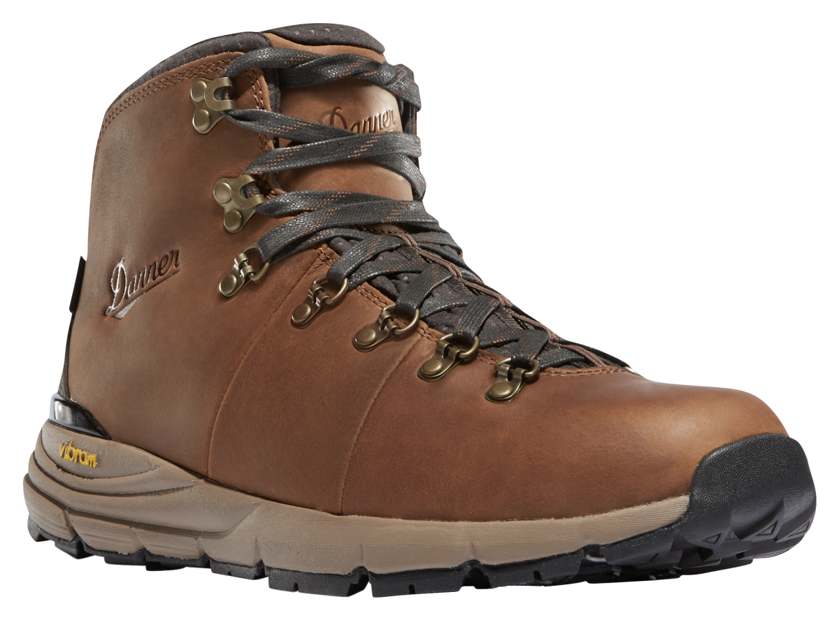 Danner Mountain 600 Waterproof Hiking Boots for Men - Rich Brown - 11.5M