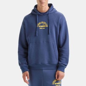 Diadora Sweatshirt Crew 1948 Athletic Club Unisex Running Apparel Oceana