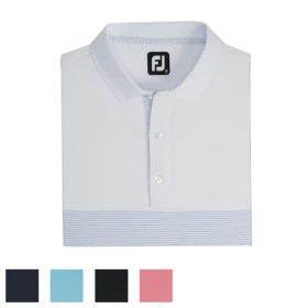 FootJoy Lisle Engineered Pin Stripe Self Collar