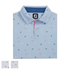 FootJoy Parachute Print Lisle Self Collar