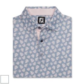 FootJoy Shadow Palm Print Lisle Self Collar