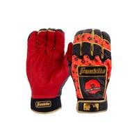 Franklin CFX Memorial Day Men's Batting Gloves - 2023 Model in Orange/Black Size XX-Large
