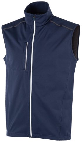 Galvin Green Men's Lion Golf Vest, 100% Polyester in Navy, Size S