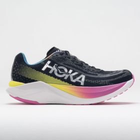 HOKA Mach X Men's Running Shoes Black/Silver