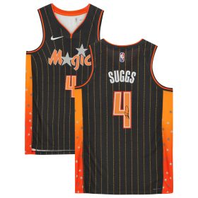 Jalen Suggs Orlando Magic Autographed 2020 - 2021 Mixtape Nike Swingman Jersey