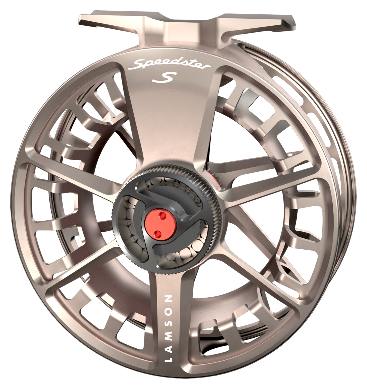 Lamson Speedster S Fly Reel - Ember - 4/5/6