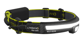 Liteband PRO 1500 Multi-Beam LED Headlamp - Carbon Fiber