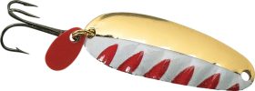 Lucky Strike Half Wave Spoon - Gold/Red/White