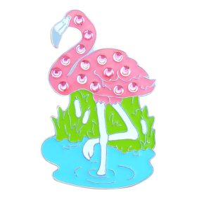 Navika USA Navika Women's Ball Marker Adorned With Crystals From Swarovski in Flamingo