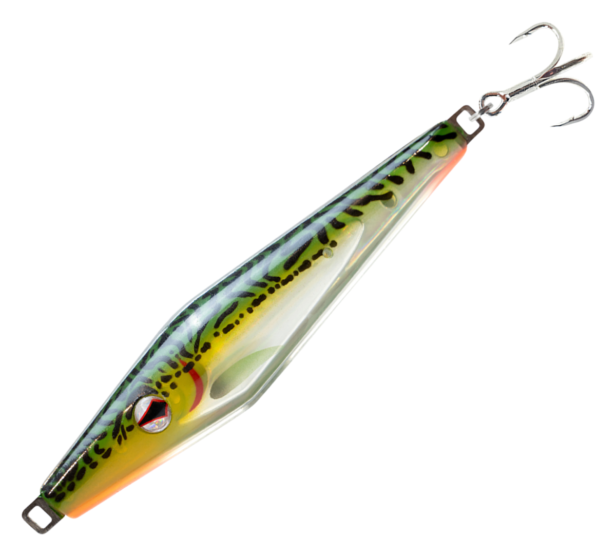 Nomad Design Slidekick Surface Iron Jig - Silver Green Mackerel