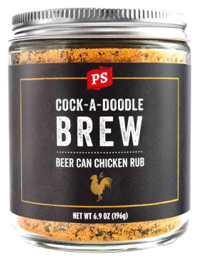 PS Seasoning Cock-A-Doodle Brew Beer Can Chicken Rub - 6.9 oz.