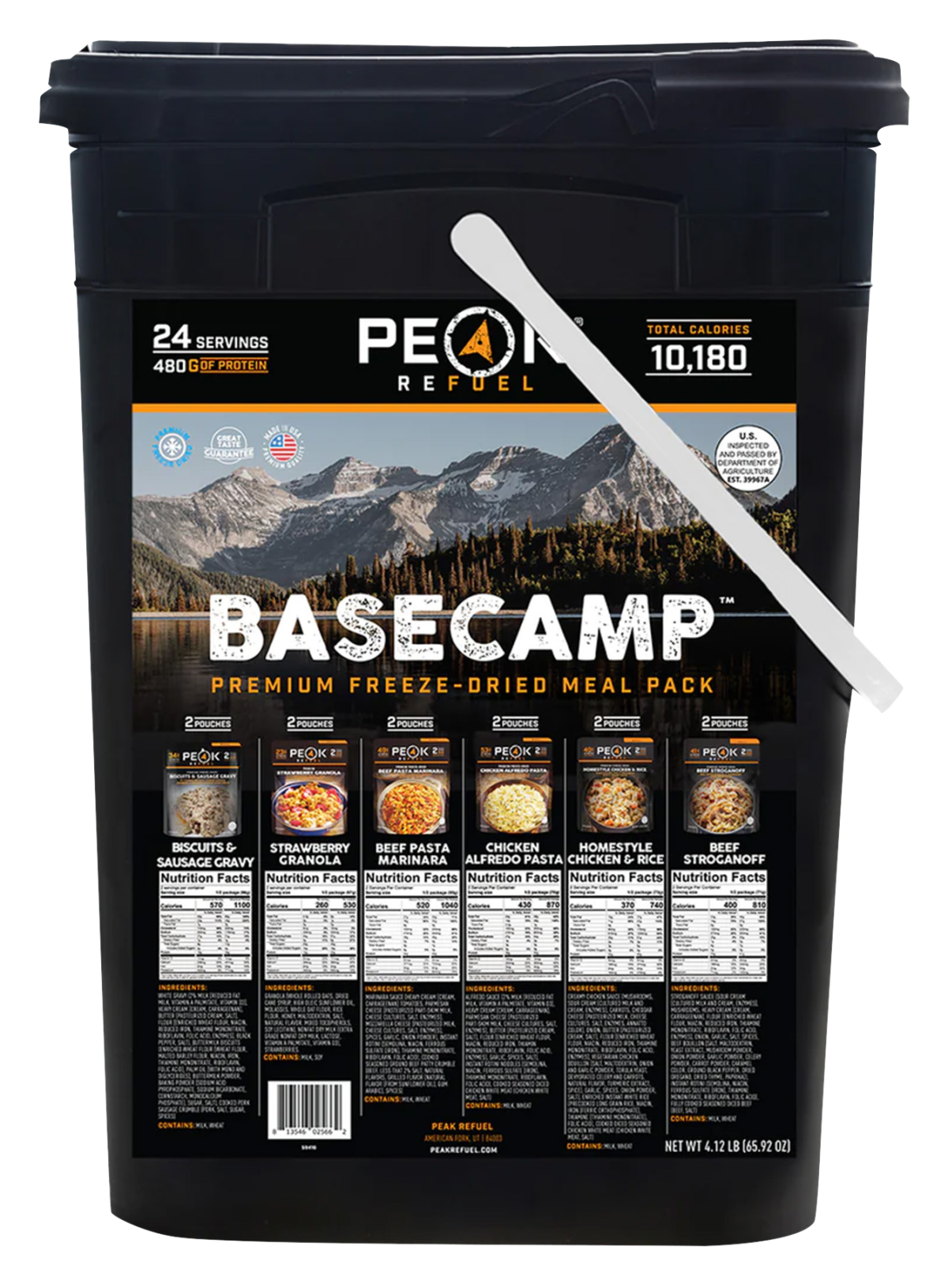 Peak Refuel Basecamp 3.0 Bucket