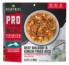 ReadyWise Pro Adventure Meal Beef Bulgogi & Kimchi Fried Rice