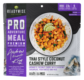 ReadyWise Pro Adventure Meal Thai Style Coconut Cashew Curry