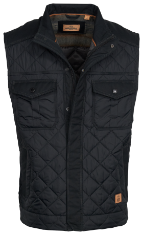 RedHead Ranch Thunder Rock Quilted Vest for Men - Black - S