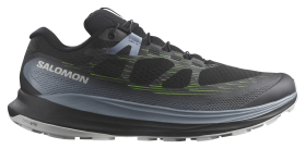 Salomon Ultra Glide 2 Trail Running Shoes for Men - Black/Flint Stone/Green Gecko - 10.5M