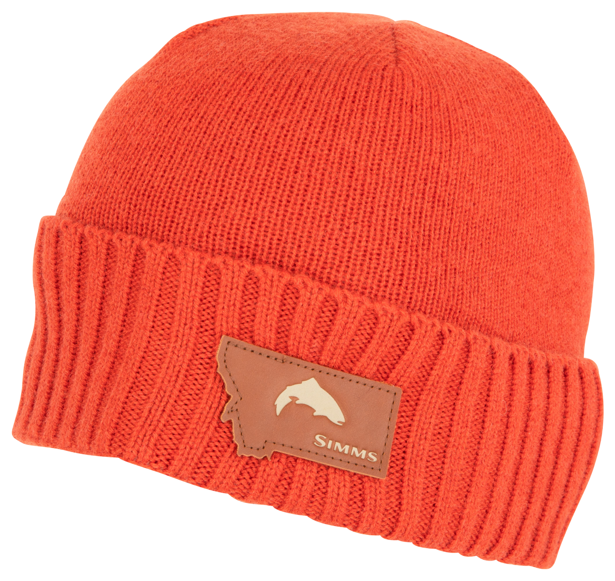 Simms Big Sky Wool Beanie - Simms Orange