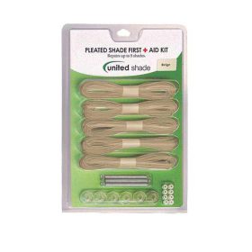 United Shade Pleated Shade First Aid Kit, Beige