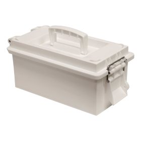 Wise Utility Dry Box - White - 15"L x 7.75"W x 6.5"H