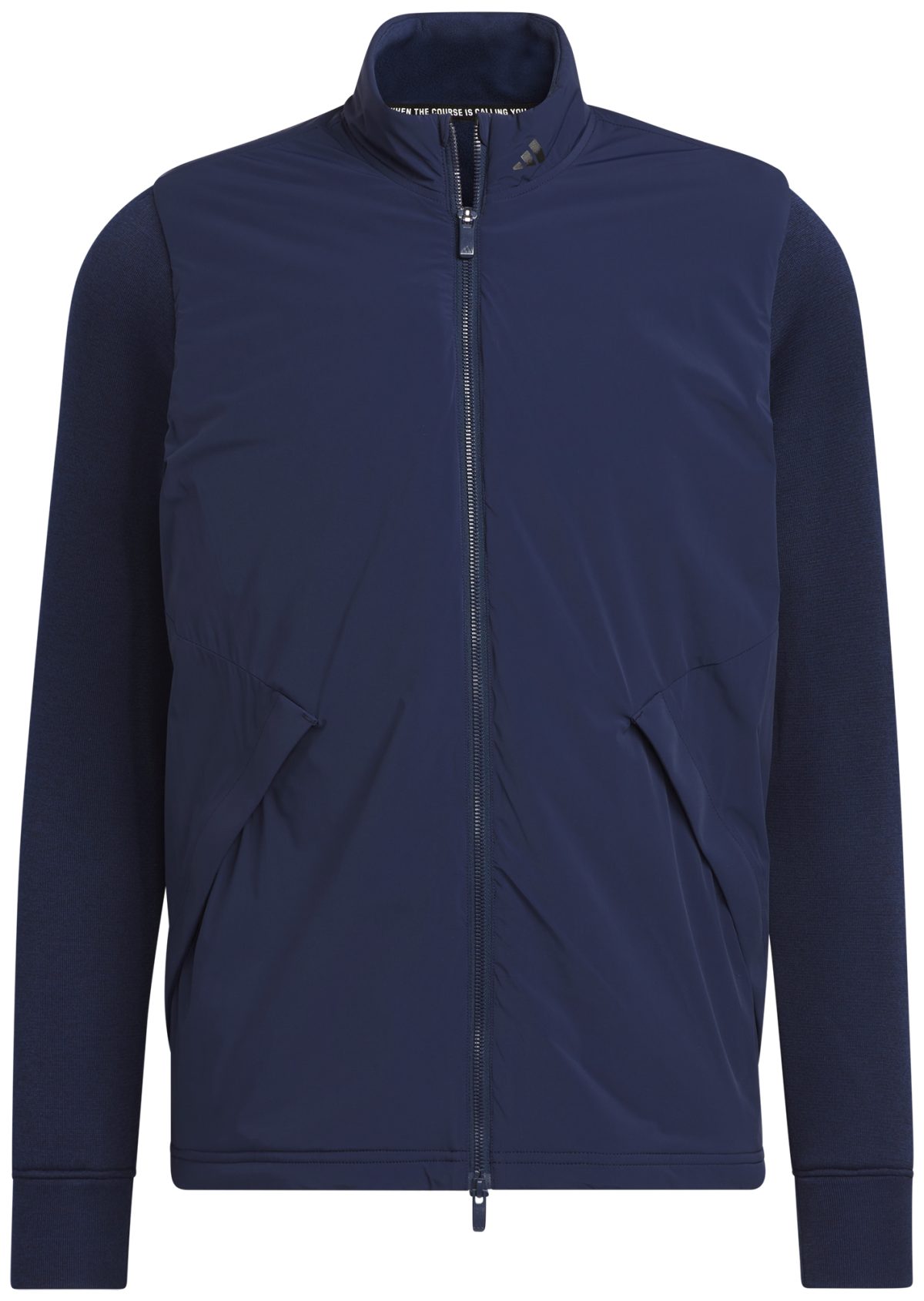 adidas Men's Ultimate365 Tour Frostguard Padded Golf Jacket, Nylon/Polyester/Elastane in Collegiate Navy, Size M
