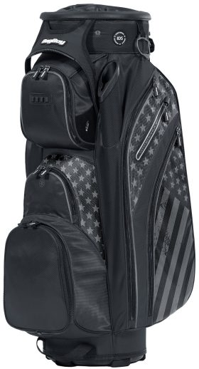 Bag Boy Men's Revolver Xp Cart Bag 2024 in Black/Stars & Stripes