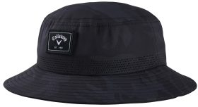 Callaway Men's Cg Bucket Golf Hat, Spandex/Polyester in Black Camo, Size S/M