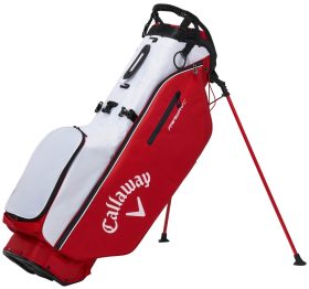 Callaway Men's Fairway C Stand Bag 2023 in White/Red