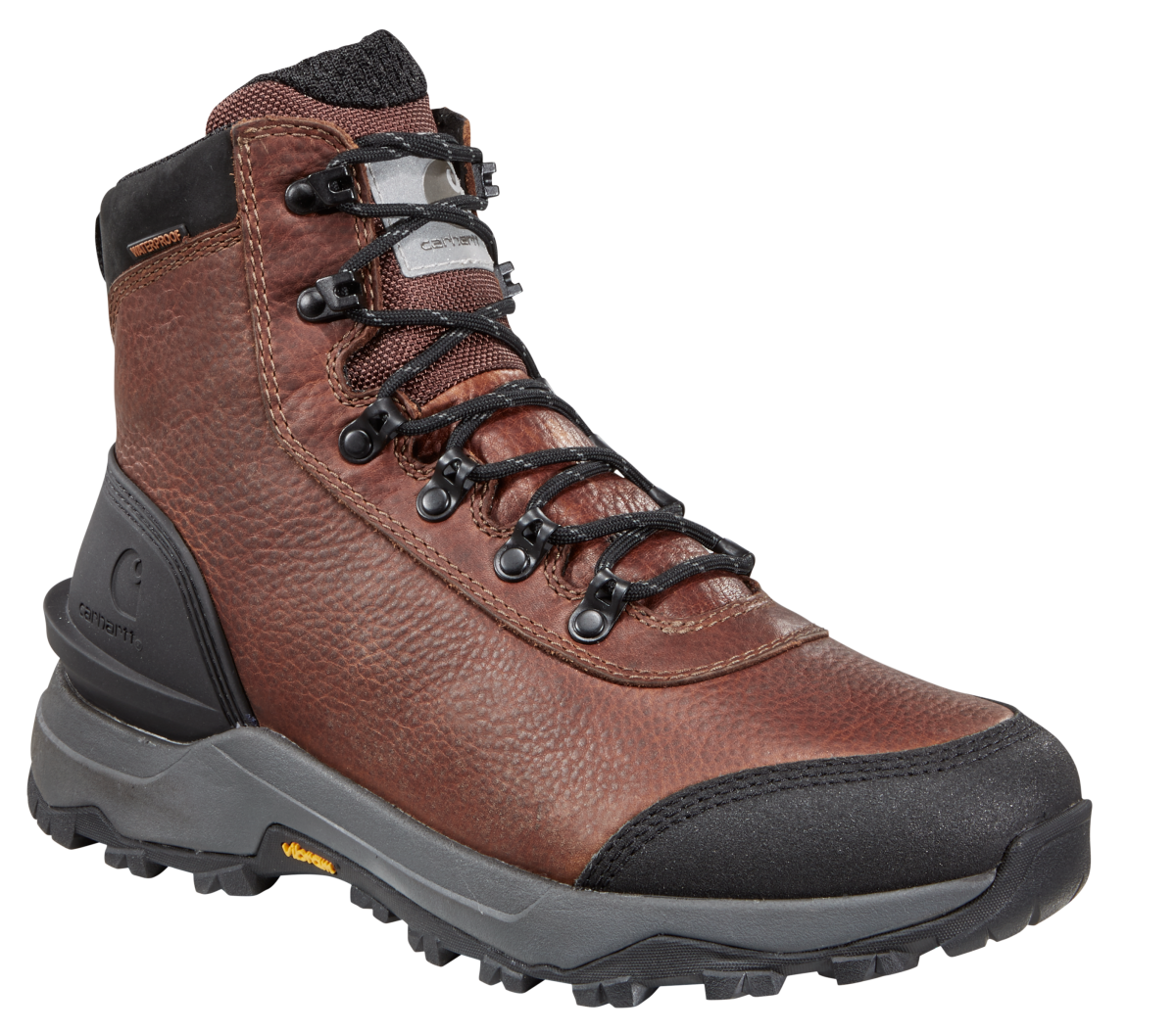 Carhartt Outdoor Hiker Insulated Waterproof Hiking Boots for Men - Mineral Red - 10.5M