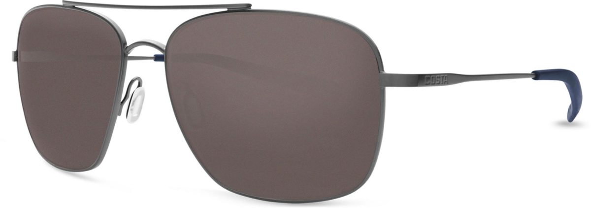 Costa Del Mar Canaveral 580G Polarized Sunglasses, Men's, Titanium