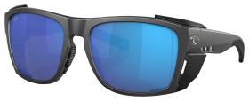 Costa Del Mar King Tide 6 580G Glass Polarized Sunglasses - Black Pearl/Blue Mirror - X-Large