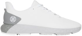 G/FORE Men's Contrast Sole Mg4+ Golf Shoes 2023, Polyester/Rubber in White, Size 7