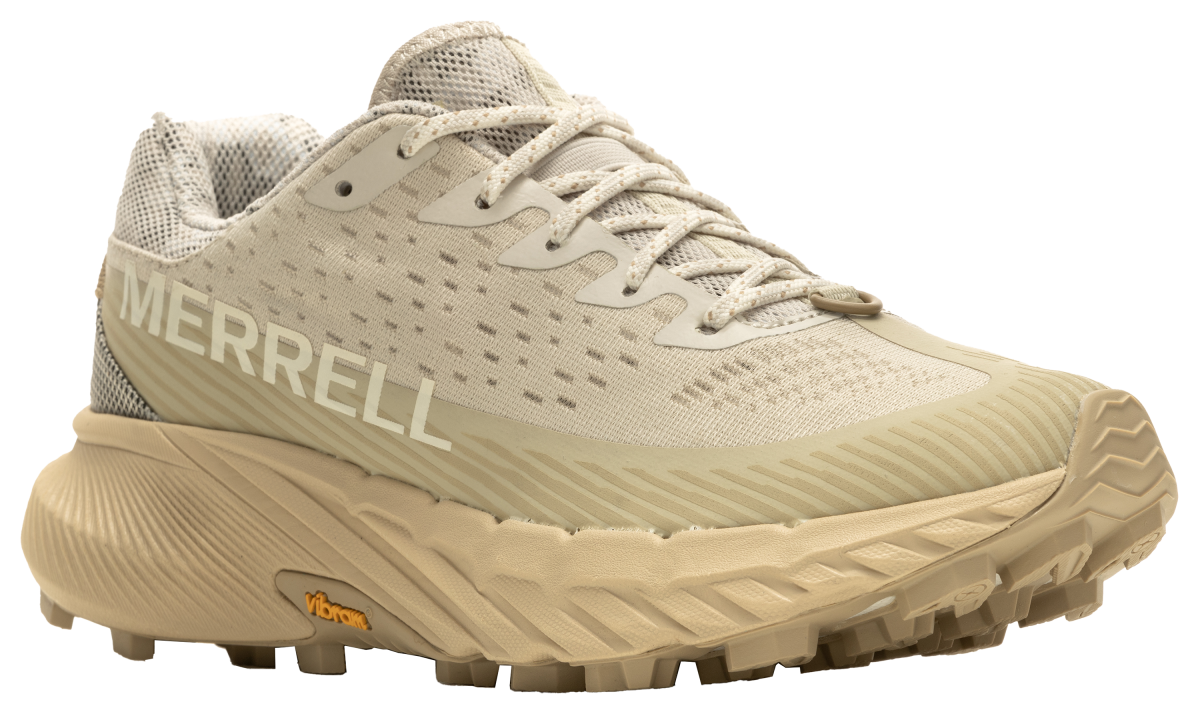 Merrell Agility Peak 5 Trail Running Shoes for Ladies - Moonbeam/Oyster - 8M