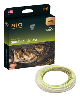 RIO Elite Smallmouth Bass Fly Line - Moss/Chartreuse/Beige - 100' - 7