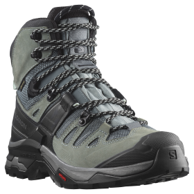 Salomon Quest 4 GORE-TEX Hiking Boots for Ladies - Slate/Trooper/Opal Blue - 11M