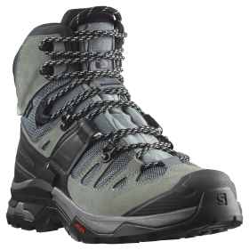 Salomon Quest 4 GORE-TEX Hiking Boots for Ladies - Slate/Trooper/Opal Blue - 6.5M