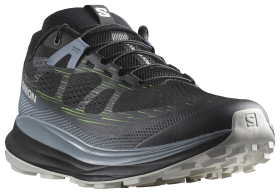 Salomon Ultra Glide 2 Trail Running Shoes for Men - Black/Flint Stone/Green Gecko - 11M