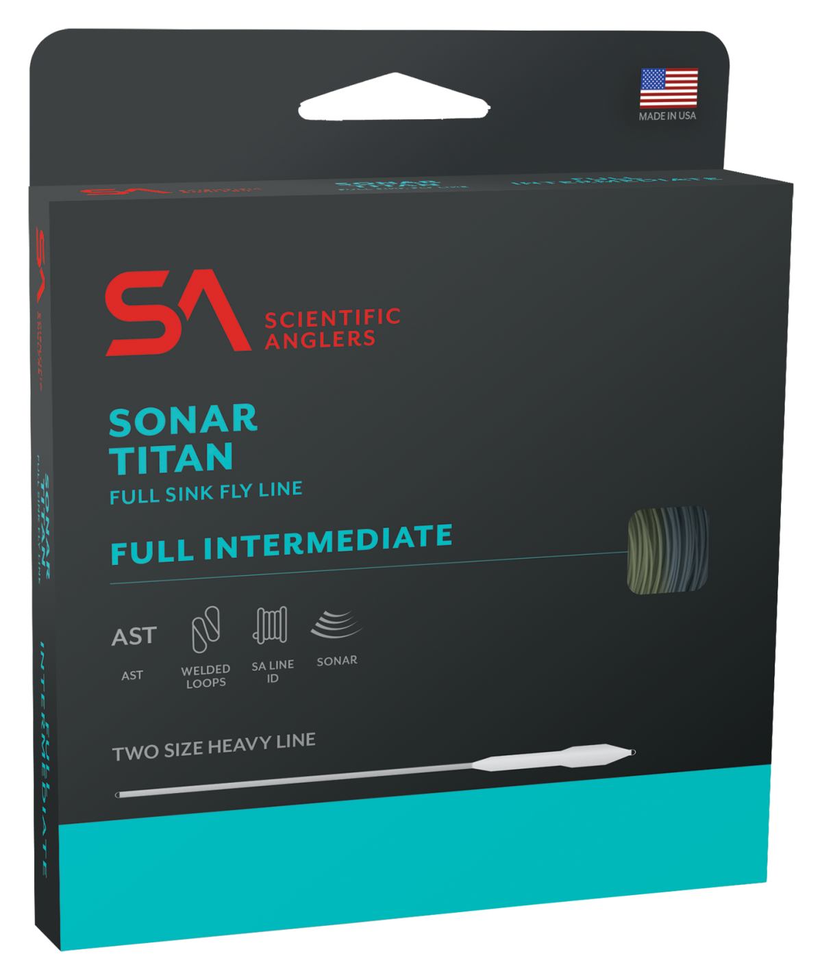 Scientific Anglers Sonar Titan Full Intermediate Fly Line - 10