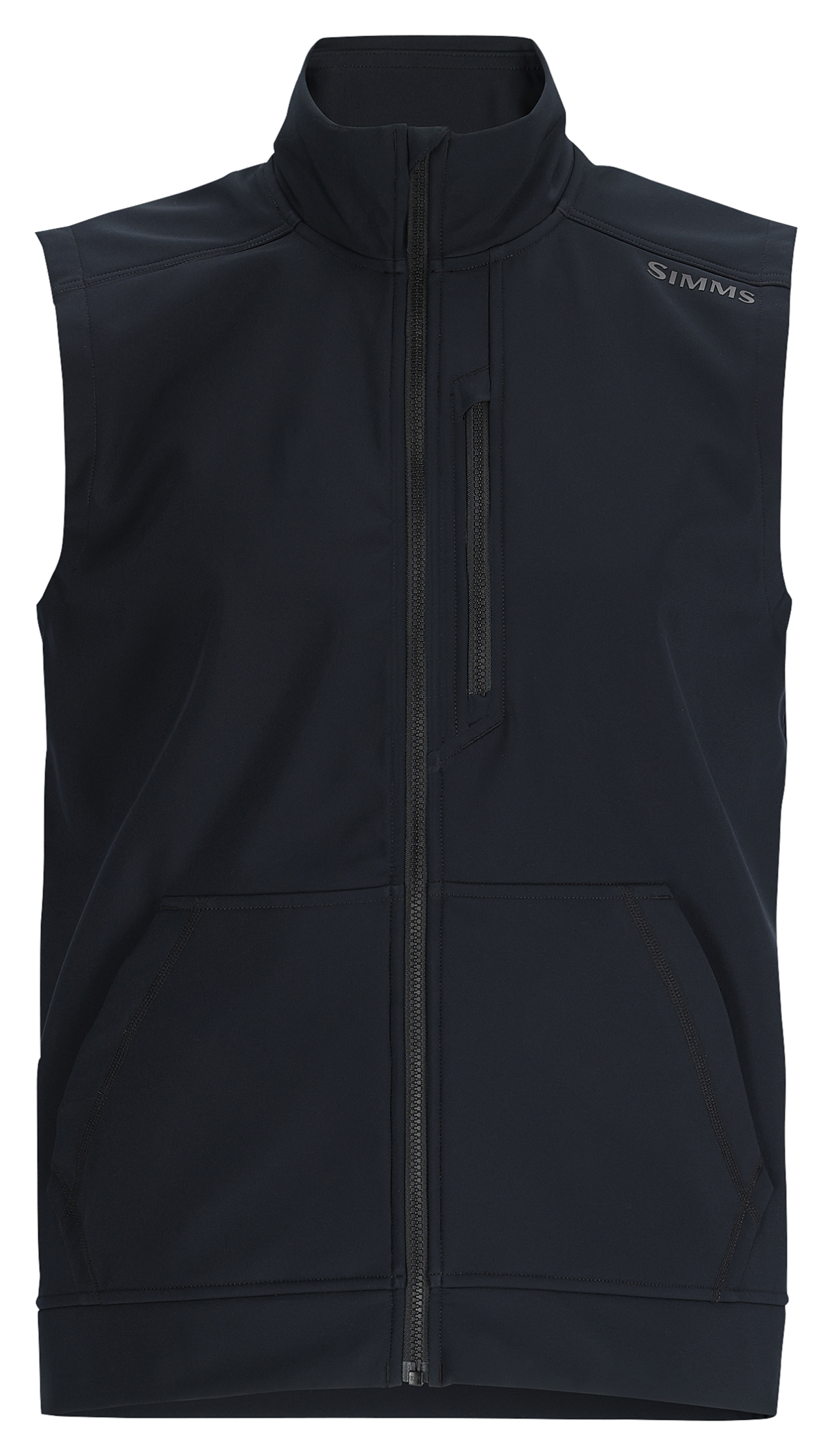 Simms Rogue Full-Zip Vest for Men - Black - 2XL