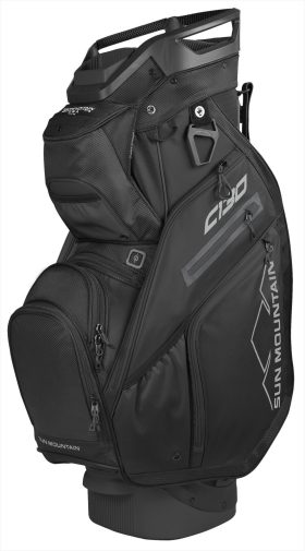 Sun Mountain Men's C-130 Cart Bag 2021 in Black