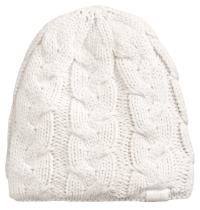 The North Face Cable Minna Beanie for Ladies - Gardenia White