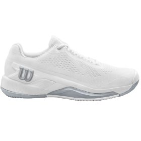 Wilson Men's Rush Pro 4.0 Tennis Shoes (White/White/Pearl Blue)