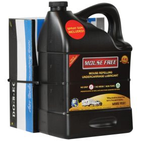 Certified Earth Friendly Technologies Mouse Free Mouse Repelling Undercarriage Lubricant Spray, Gallon