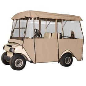 Classic Accessories Deluxe 4-Sided 4-Person Cart Enclosure