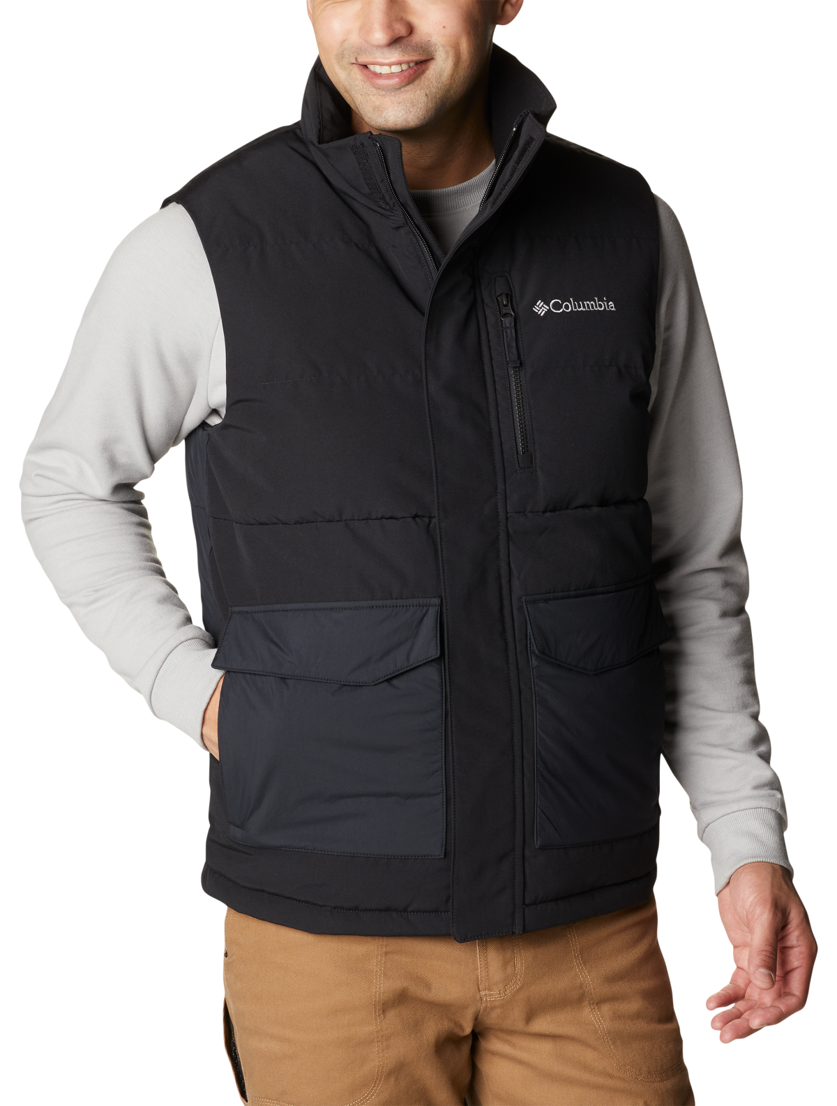 Columbia Marquam Peak Fusion Vest for Men - Black - L