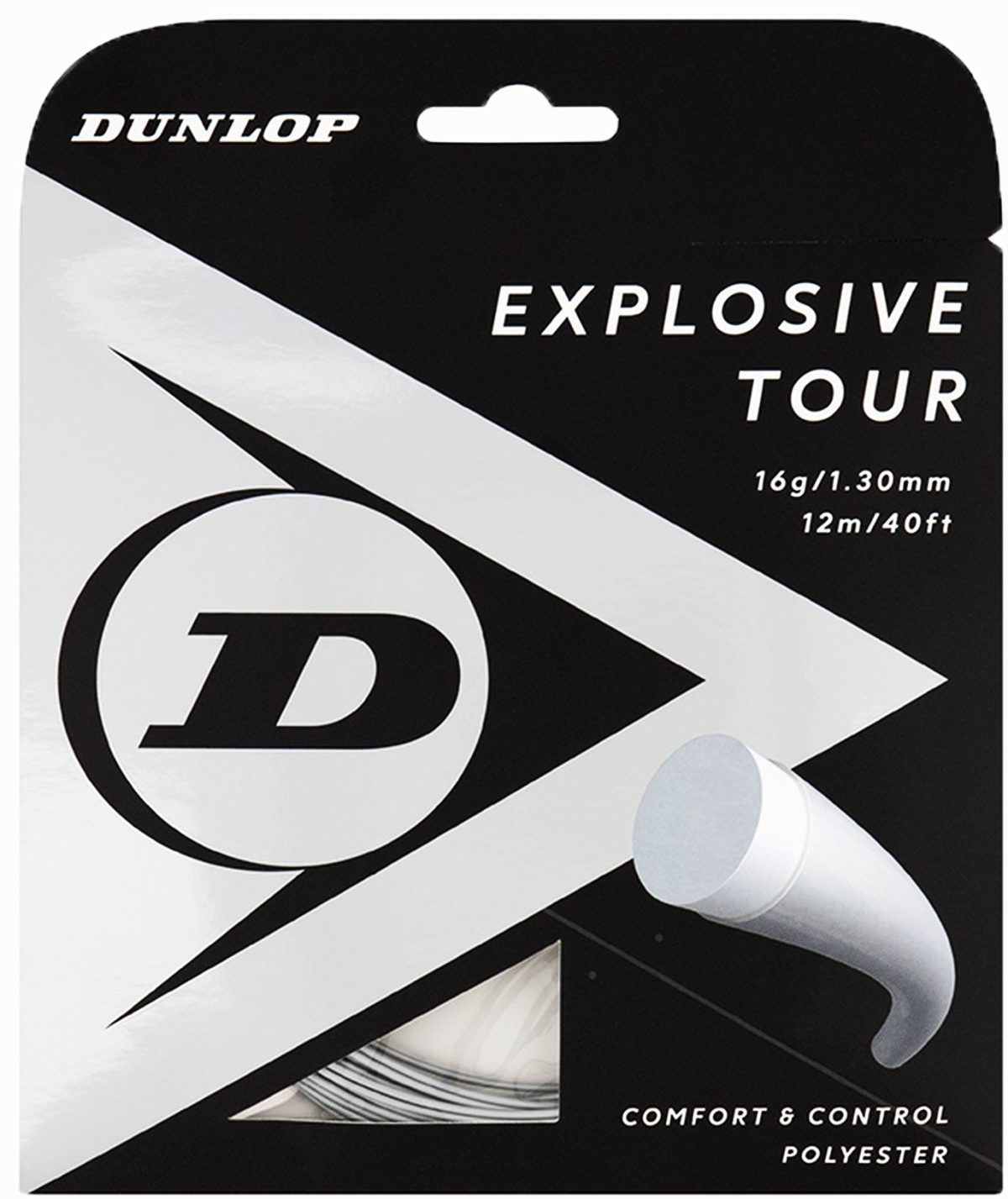 Dunlop Explosive Tour Silver 16g Tennis String (Set)