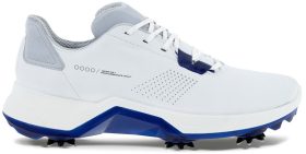 Ecco Men's Biom G5 Golf Shoes in White/Blue Depths, Size 41 (US 7-7.5)