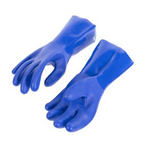 Elements Heavy-Duty Household Sanitation Gloves in Blue